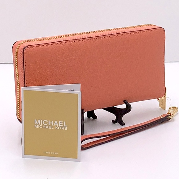 MICHAEL KORS Jet Set Travel Large Travel Continental Leather
Color: PRIMEROSE - Picture 3 of 16